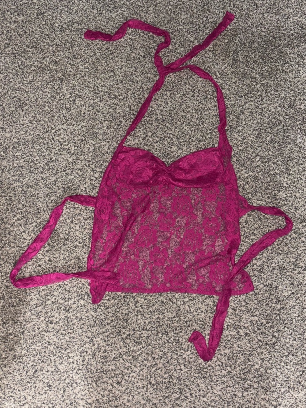 Lace Halter Top